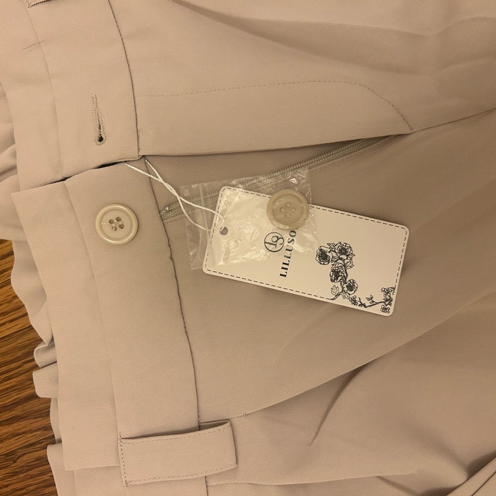 Lulu's Cream Trousers